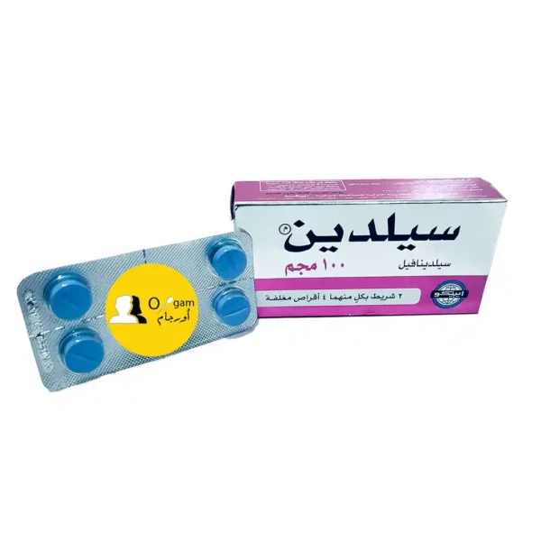 أقراص سيلدين هو علاج فعّال للرجال الذين يعانون من ضعف الانتصاب، حيث يحتوي على المادة الفعالة سيلدينافيل بتركيزين مختلفين (50 مجم و100 مجم)