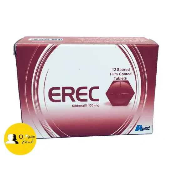 إيريك 100 مجم هو دواء فعال لعلاج ضعف الانتصاب