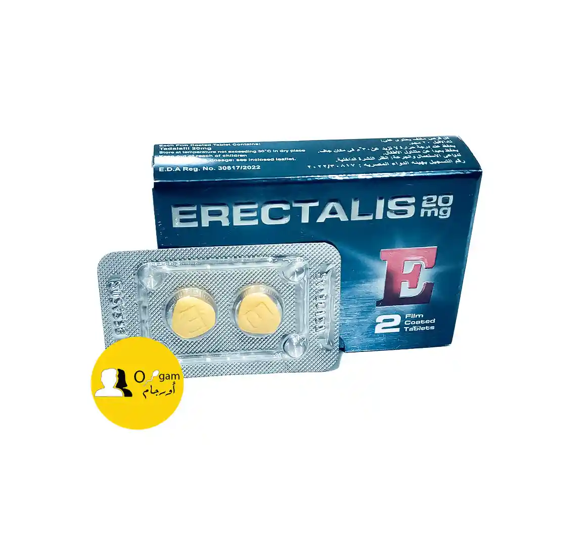 اريكتاليس 20 مجم إيريكتاليس 5 مجم هو علاج فعال لمشاكل ضعف الانتصاب